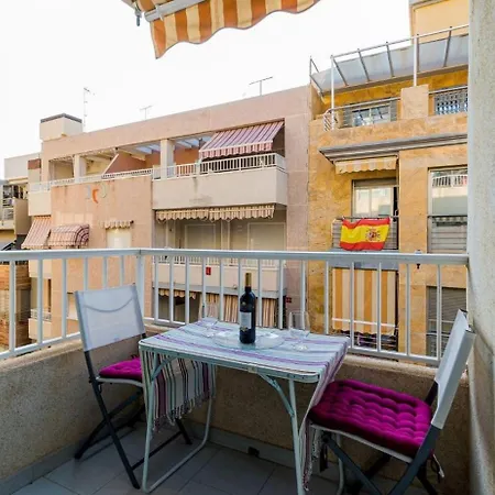 Lägenhet Seaview Torrevieja Citycenter Curabeach 50M Apartment *