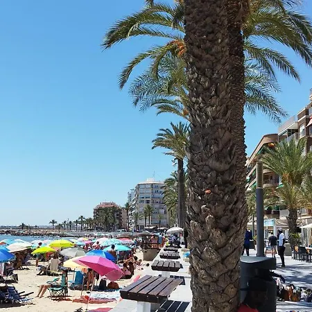 Seaview Torrevieja Citycenter Curabeach 50M Apartment Lägenhet Torrevieja